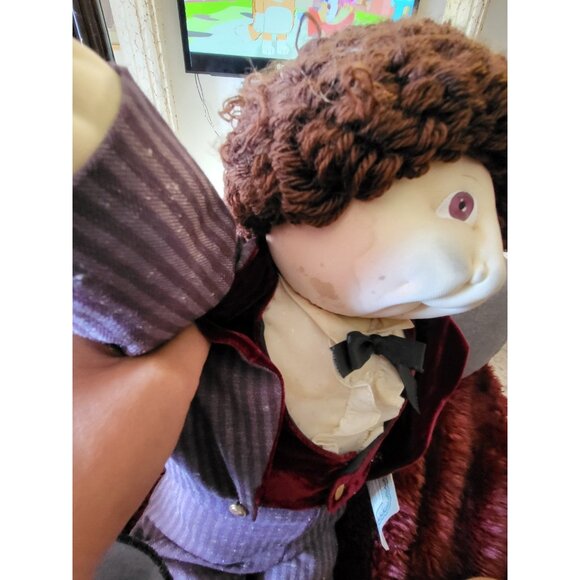 Vintage 1986 Cabbage Patch Kids Christmas Edition Soft Sculpture Miguel - Picture 10 of 12